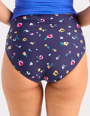 Hipster Anne Cole estampado floral a la cadera para mujer