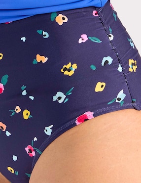 Hipster Anne Cole estampado floral a la cadera para mujer