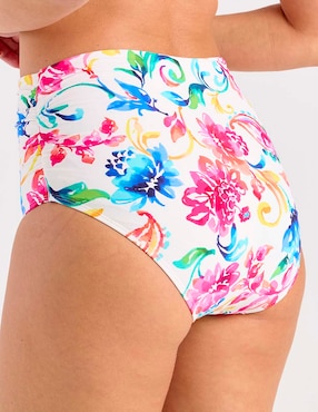 Hipster bikini Anne Cole estampado floral a la cintura para mujer