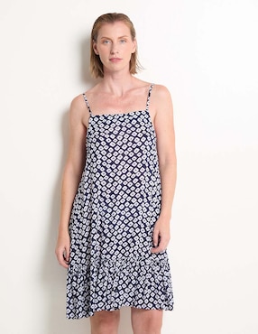Salida de playa vestido Anne Cole con estampado para mujer