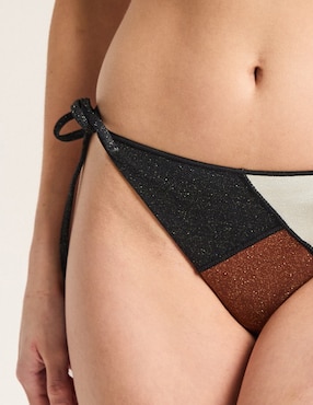 Bikini MAP estampado a la cadera para mujer