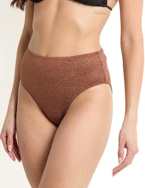 Bikini Map cintura alta para mujer