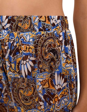 Salida de playa pantalón Zingara con transparencia para mujer