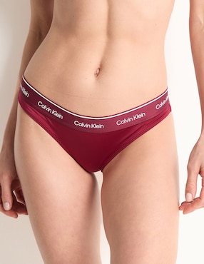 Bikini Calvin Klein Estampado Logo A La Cadera Para Mujer