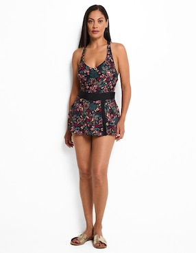Top bikini Lieb estampado floral para mujer