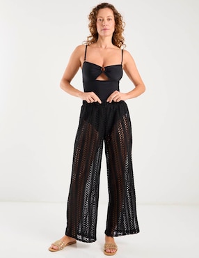Pantalón relaxed Lieb palazzo para mujer