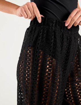 Pantalón relaxed Lieb palazzo para mujer