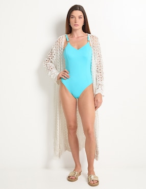 Traje de baño completo Selmark para mujer