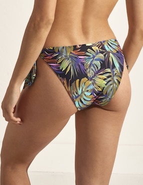 Bikini Selmark estampado floral a la cadera para mujer
