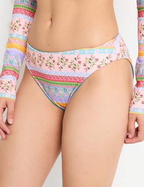 Bikini That's It estampado floral a la cadera para mujer