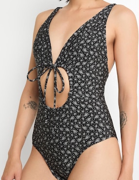 Traje de baño That's It estampado paisley para mujer