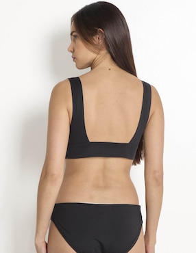 Top bikini Calvin Klein con copa preformada para mujer