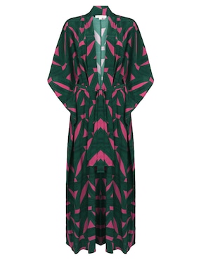 Salida de playa kimono Zingara con amarre para mujer