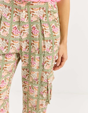Pantalón cargo Map relajado para mujer