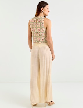 Pantalón coulotte Map acampanado para mujer