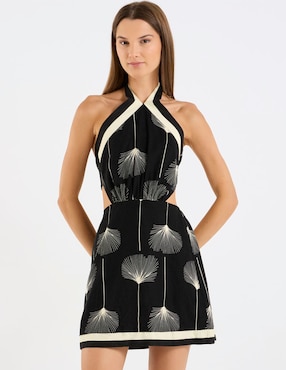 Vestido mini playa Map para mujer