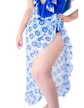 Pareo Sal y Mar con amarre para mujer