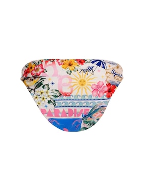 Bikini Agua Bendita estampado a la cadera para mujer