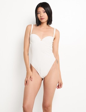 Traje de baño completo F**K para mujer