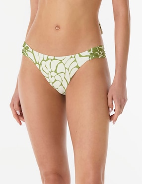 Bikini Palmacea estampado a la cadera para mujer