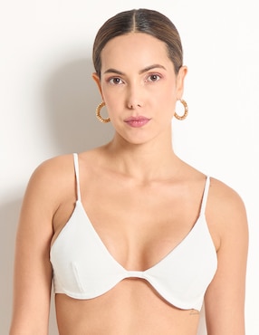 Top bikini Dulzamara con copa preformada para mujer