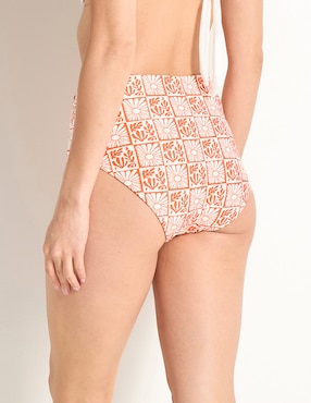 Hispter bikini Dulzamara estampado floral a la cintura para mujer