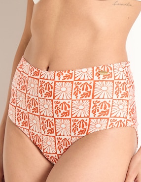 Hispter bikini Dulzamara estampado floral a la cintura para mujer