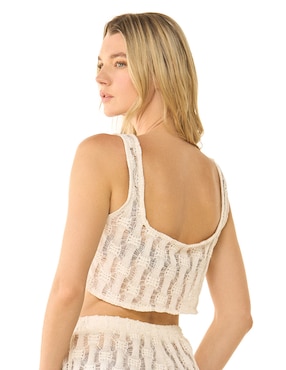 Top Dulzamara escote regular