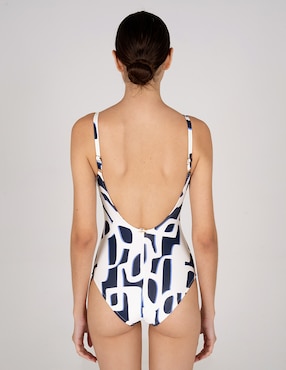 Traje de baño completo Zingara estampado gráfico para mujer