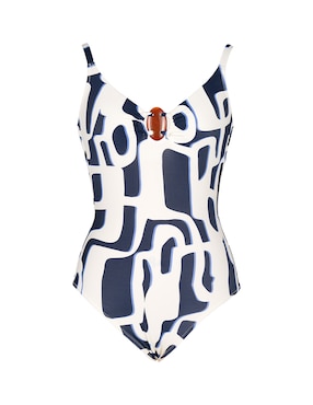 Traje de baño completo Zingara estampado gráfico para mujer