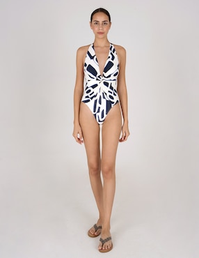 Traje de baño completo Zingara estampado gráfico para mujer