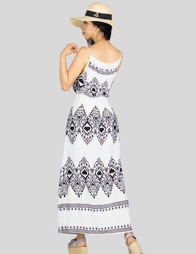 Vestido maxi casual Malabis para mujer