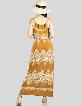 Vestido maxi casual Malabis para mujer