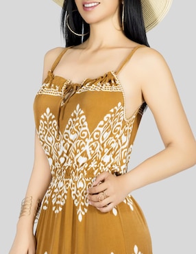 Vestido maxi casual Malabis para mujer