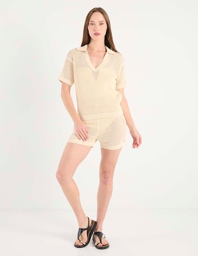 Salida de playa short Tommy Hilfiger para mujer