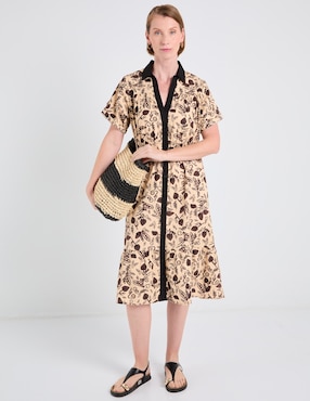 Vestido midi playa Lieb para mujer