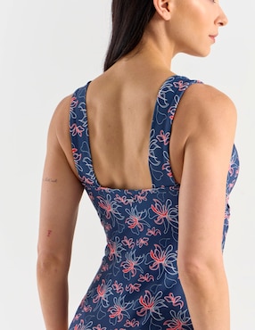 Traje de baño completo Lieb estampado floral para mujer