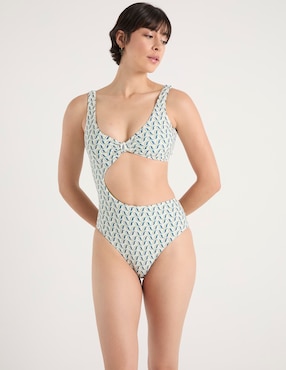 Traje de baño completo Map para mujer