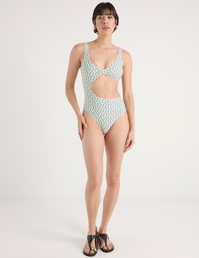 Traje de baño completo Map para mujer
