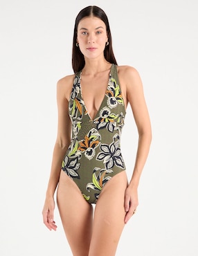 Traje de baño completo Map para mujer