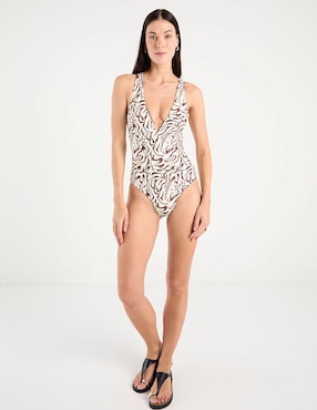 Traje de baño completo Map para mujer