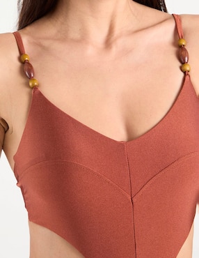 Traje de baño completo Map para mujer