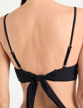 Top bikini Map con copa para mujer