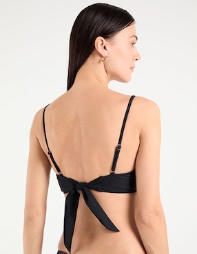 Top bikini Map con copa para mujer