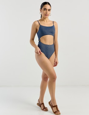 Traje de baño completo Map para mujer