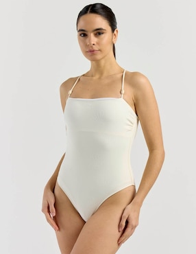 Traje de baño completo Map para mujer