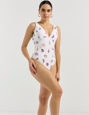 Traje de baño completo Map para mujer