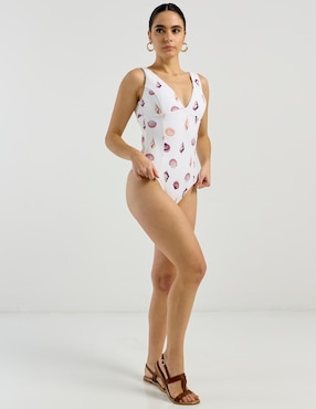 Traje de baño completo Map para mujer