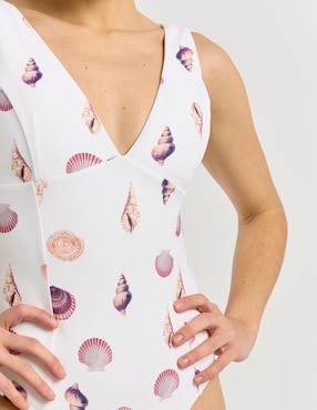 Traje de baño completo Map para mujer