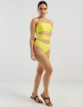 Traje de baño completo Map para mujer